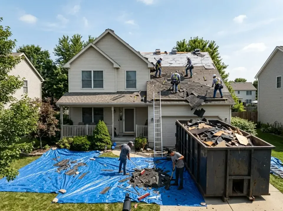 roof-replacement-debris-remova-004 — frequently asked questions, Cheapest Dumpster Rentals in Forsyth, GA
